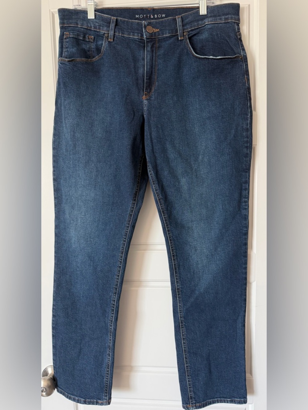 Mott & Bow Classic Dark Blue Boyfriend Jeans